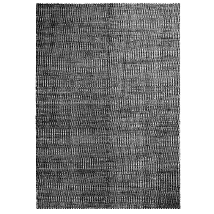 Moiré kelim vloerkleed 200x300 cm - Zwart - HAY