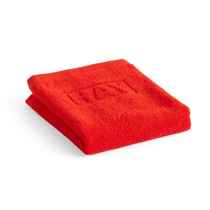 Mono handdoek 30x30 cm - Poppy red - HAY