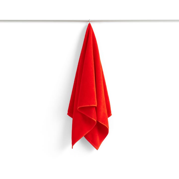 Mono handdoek 50x90 cm - Poppy red - HAY