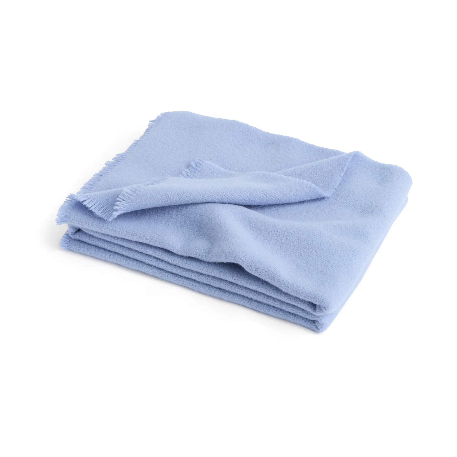 Mono wollen plaid 130x180 cm, Light blue HAY