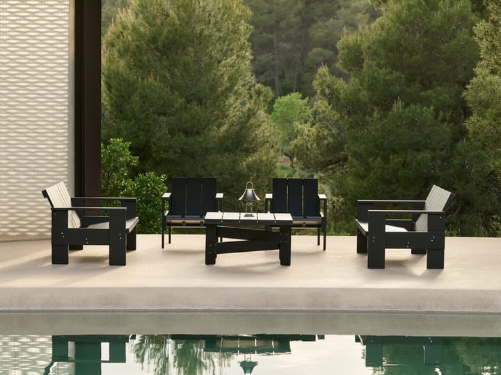 Mousqueton portabele tafellamp, Brushed stainless steel HAY