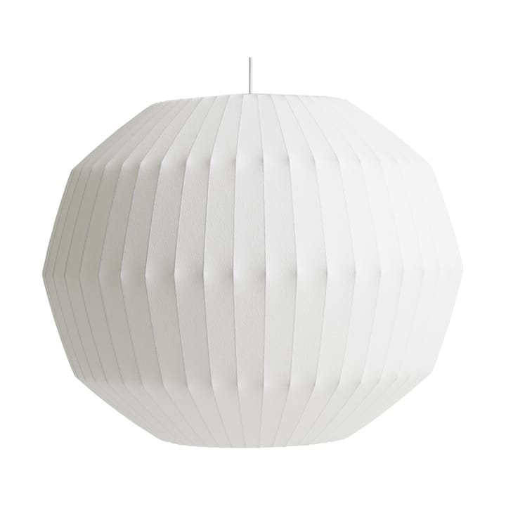 Nelson Bubble Angled Sphere hanglamp L - Off white - HAY