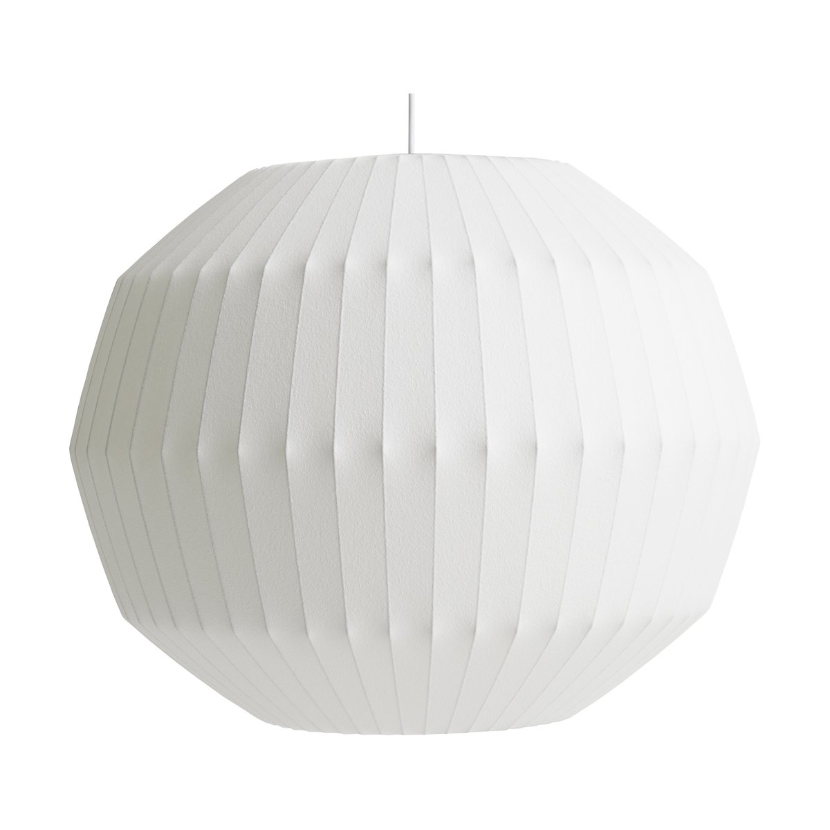 HAY Nelson Bubble Angled Sphere hanglamp L Off white