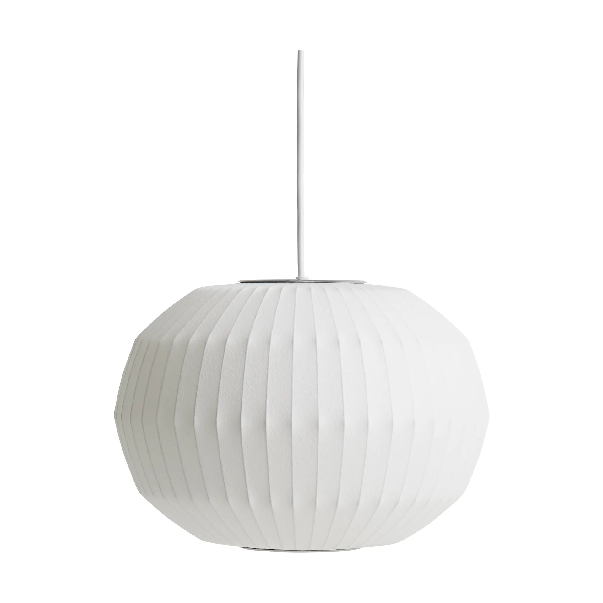 Nelson Bubble Angled Sphere hanglamp S, Off white HAY