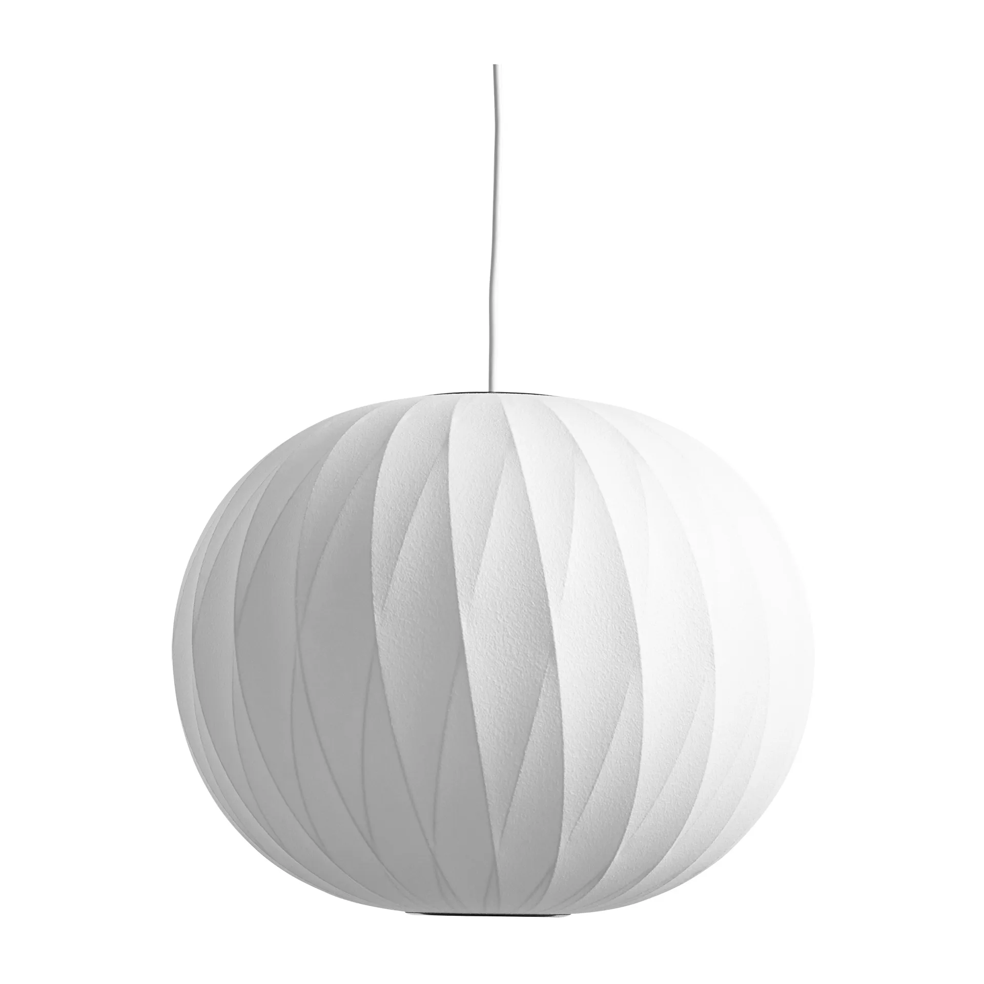 Nelson Bubble Ball crisscross hanglamp M, Off white HAY