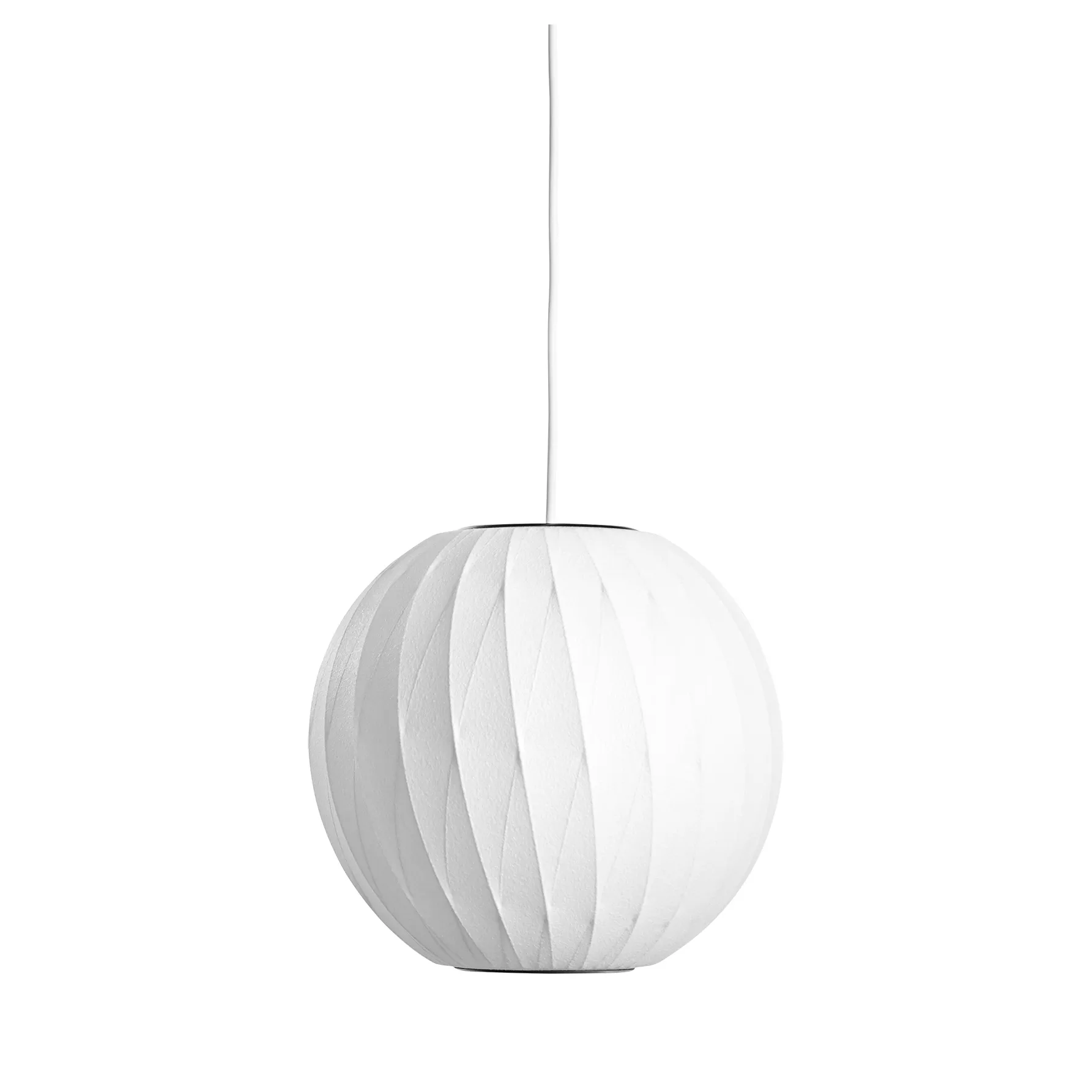 Nelson Bubble Ball crisscross hanglamp S, Off white HAY