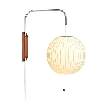 Nelson Bubble Ball wandlamp - Off white - HAY
