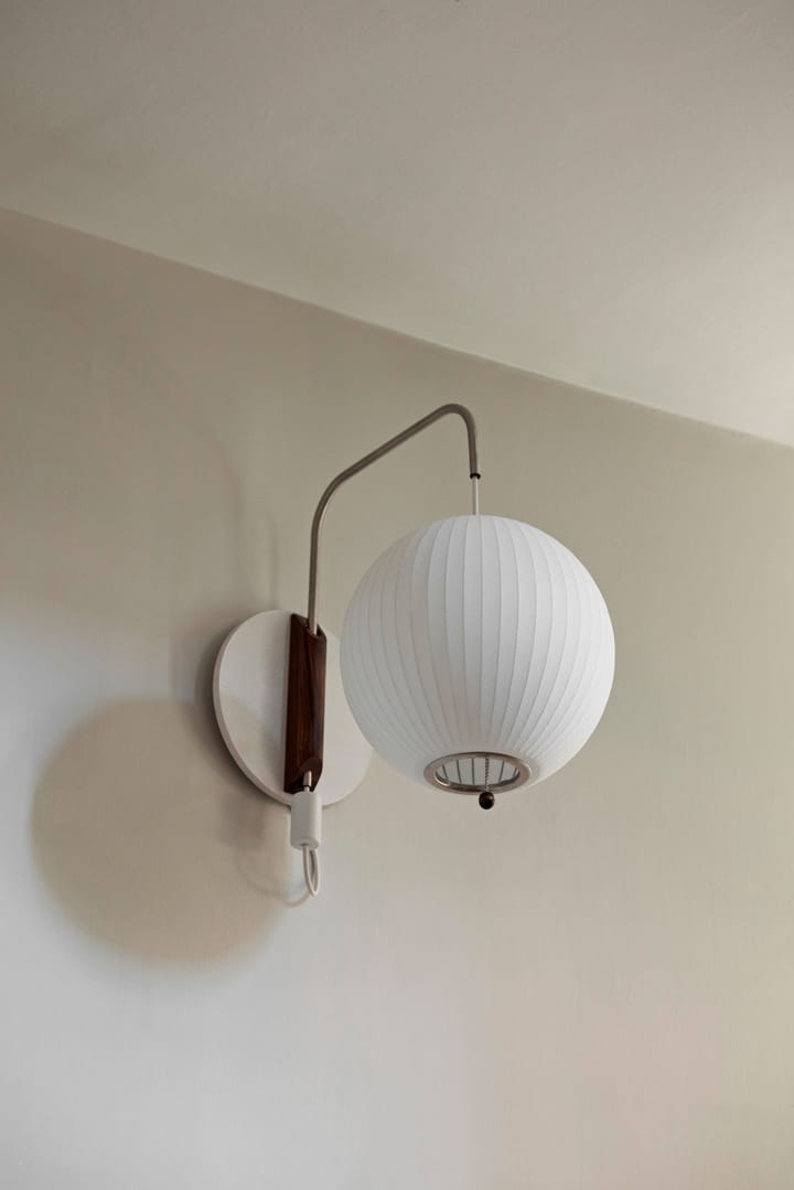 Nelson Bubble Ball wandlamp - Off white - HAY