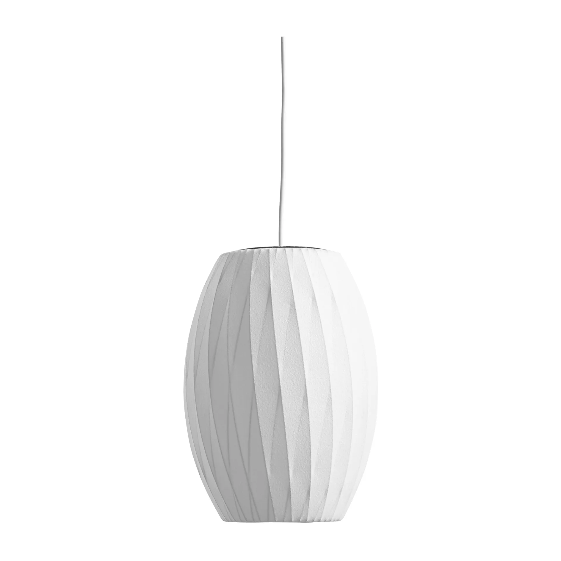 Nelson Bubble Cigar crisscross hanglamp S, Off white HAY