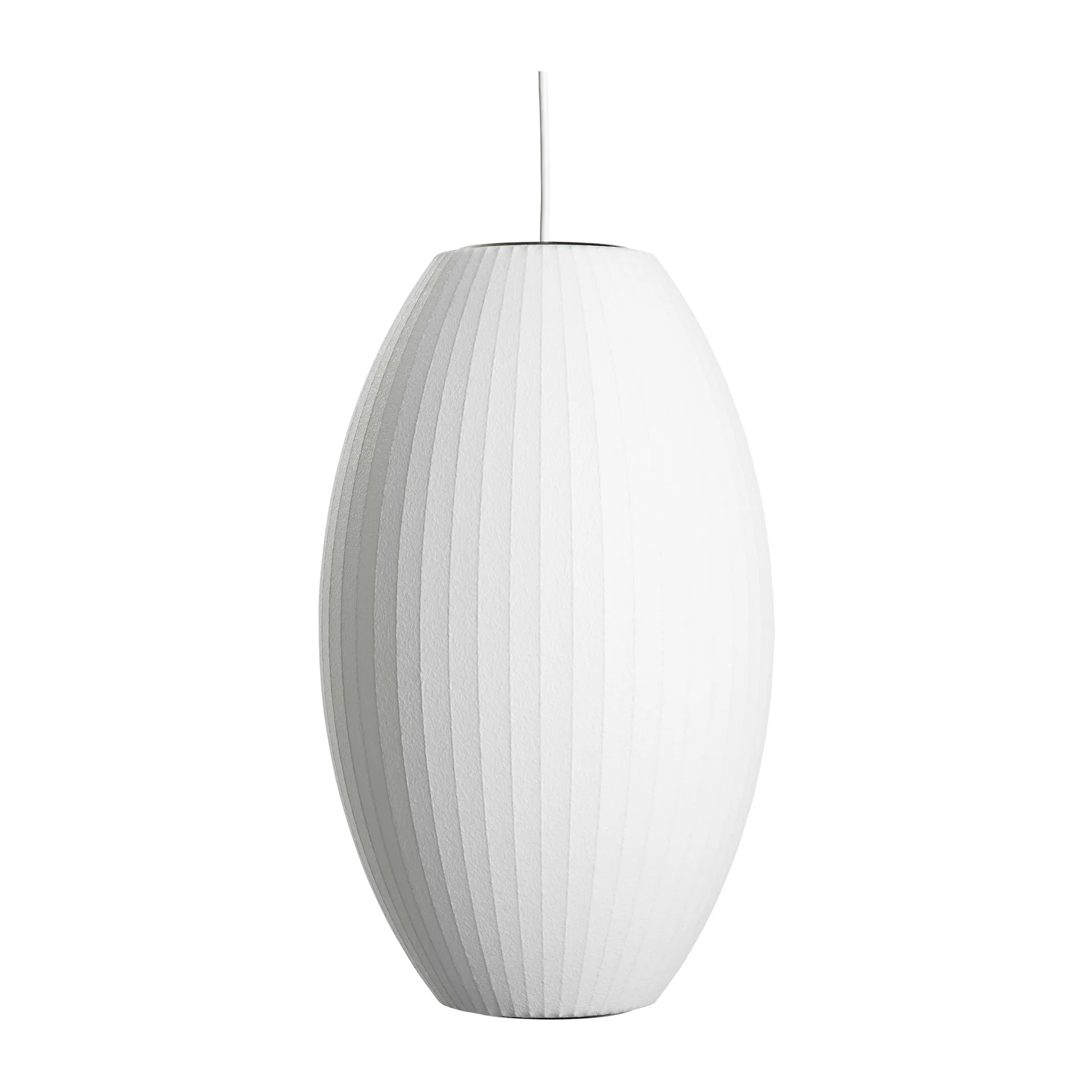 Nelson Bubble Cigar hanglamp M, Off white HAY