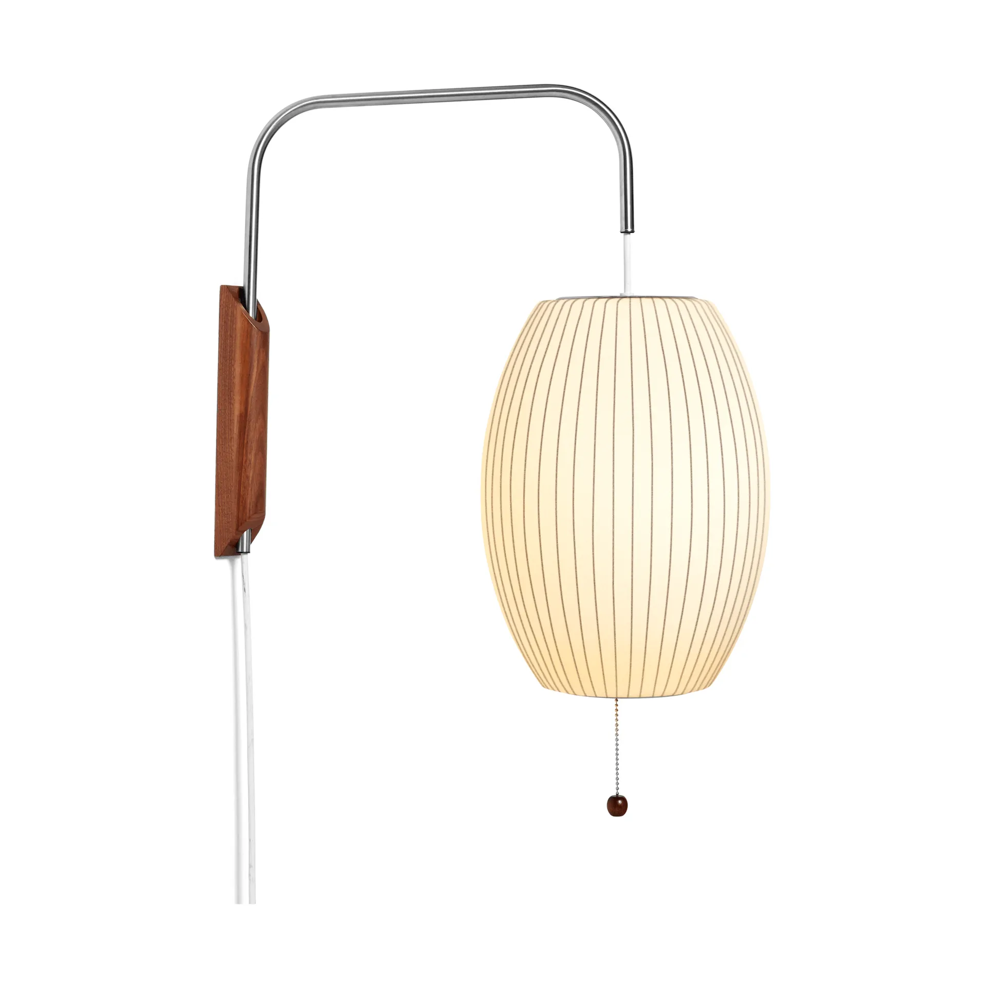 Nelson Bubble Cigar wandlamp, Off white HAY