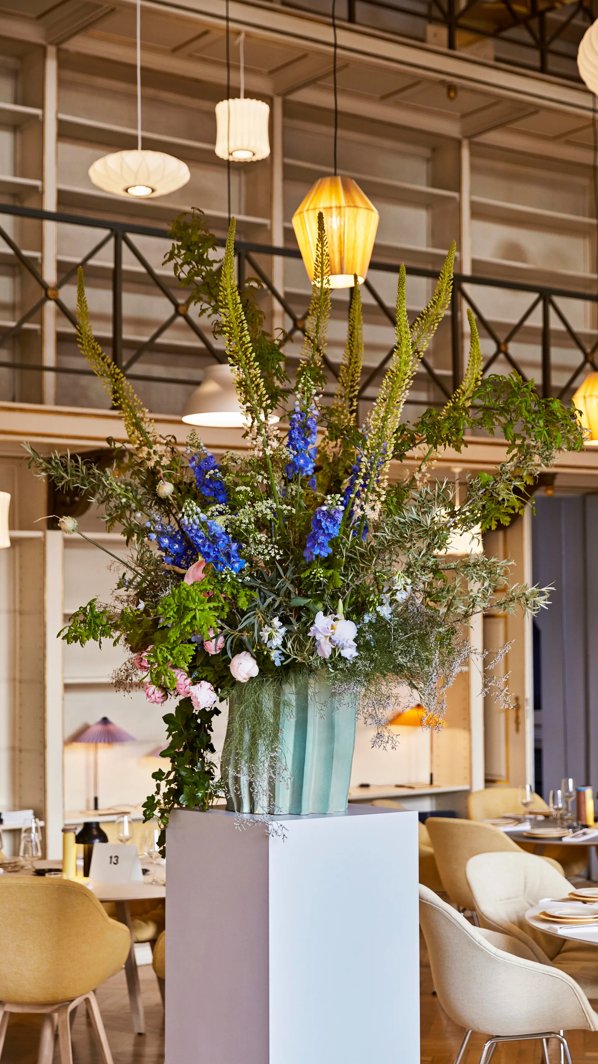 Nelson Bubble Lantern hanglamp, Off white HAY