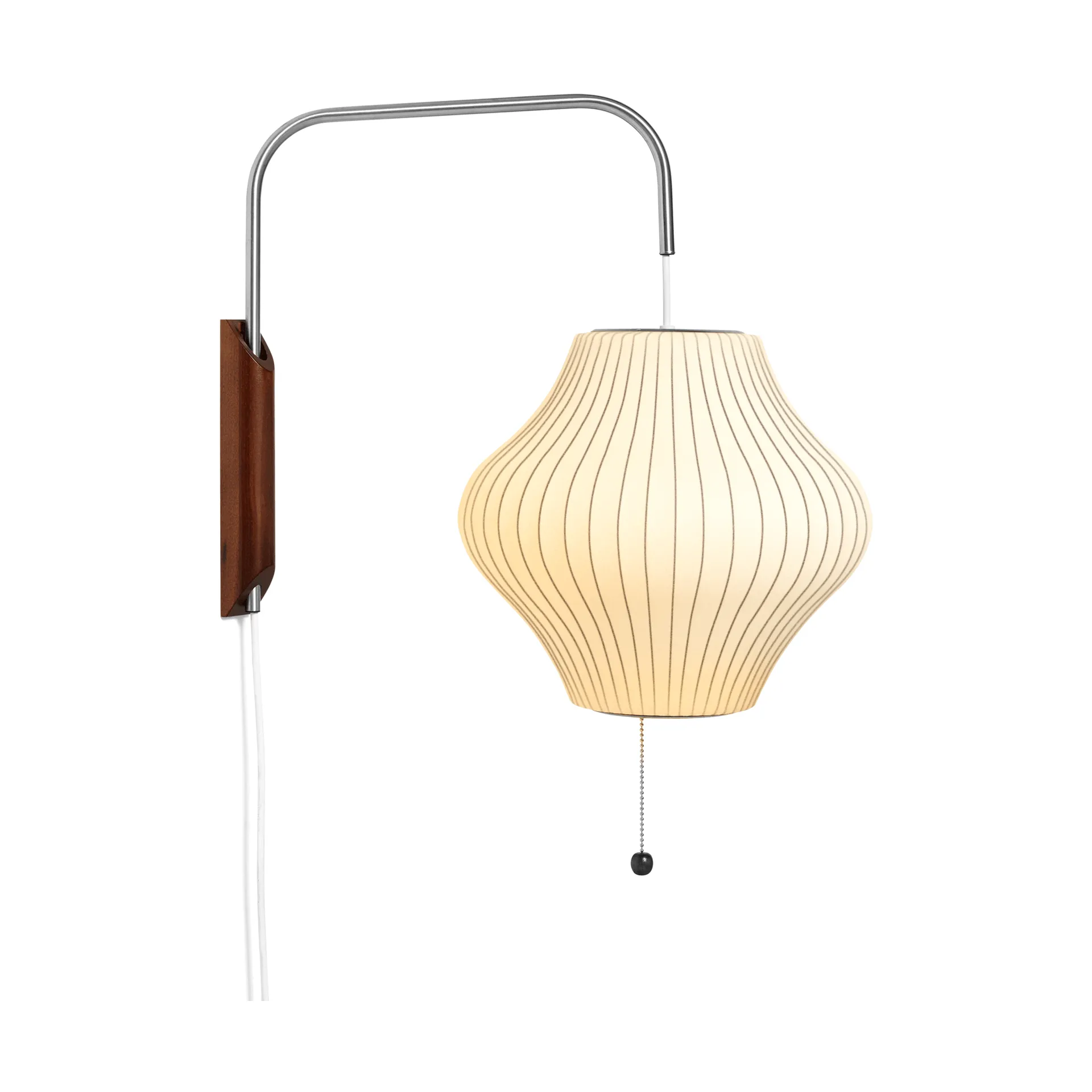 Nelson Bubble Pear wandlamp, Off white HAY
