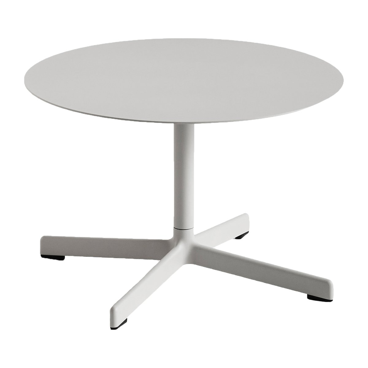 HAY Neu Low Table tafel o60 cm Sky grey | Scandinavisch Interieur | Tuintafels | Grijs