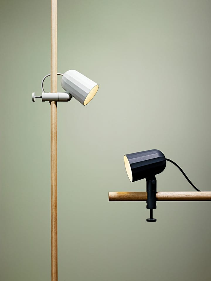 Noc clamp klemlamp, Donkergrijs HAY