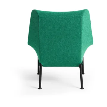 O2 Lounge Chair fauteuil - Soft green-zwartgelakt staal - HAY