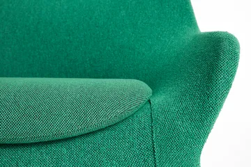 O2 Lounge Chair fauteuil - Soft green-zwartgelakt staal - HAY
