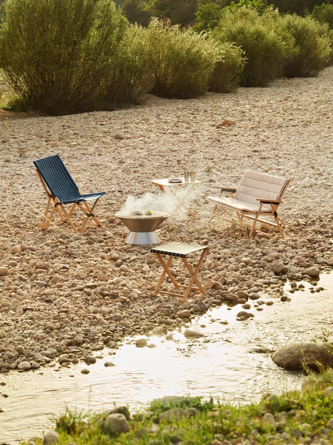 Outdoor Market barbecue, Roestvrij staal, Ø60 cm HAY