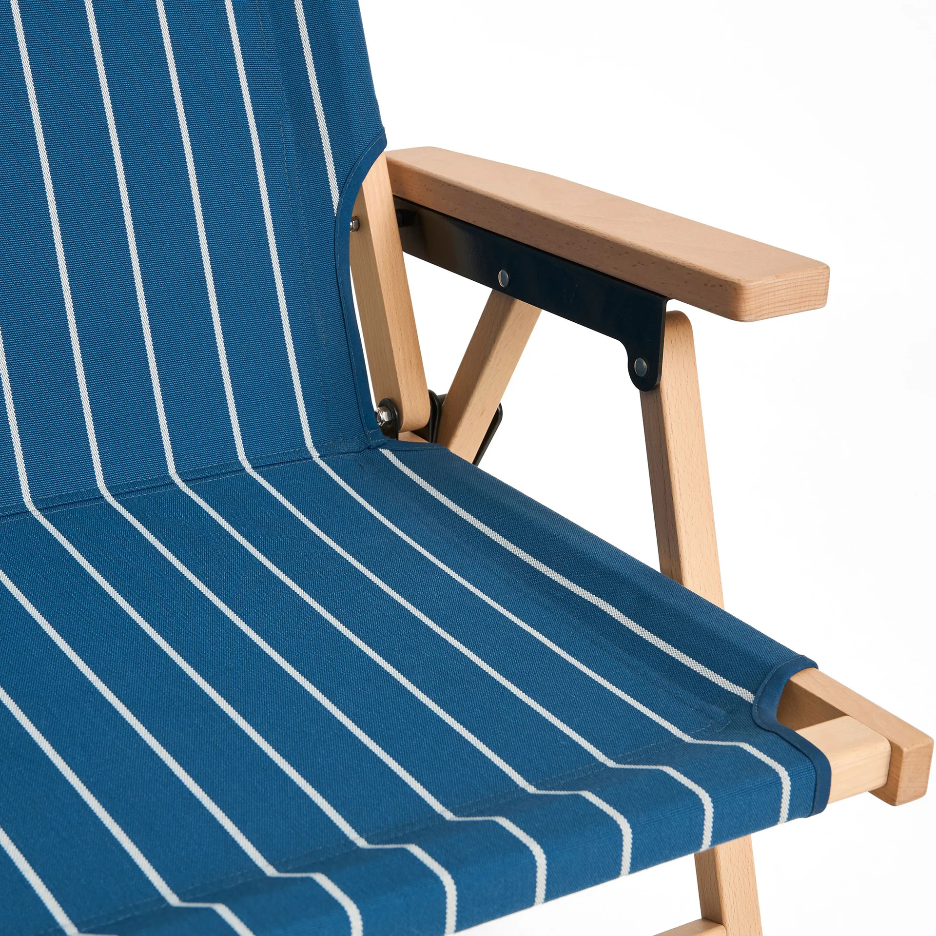 Outdoor Market klapbank, Blauw-beige, 2-zits HAY