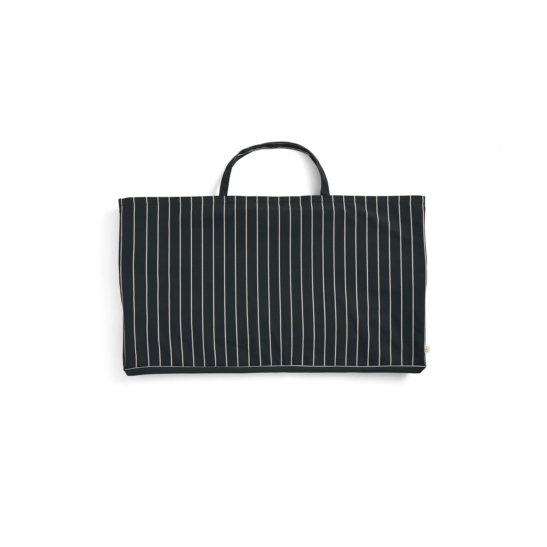 Outdoor Market klapbank, Zwart-beige, 2-zits HAY