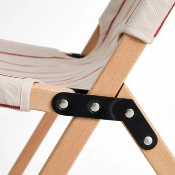 Outdoor Market klapstoel - Beige-rood - HAY