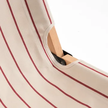 Outdoor Market klapstoel - Beige-rood - HAY