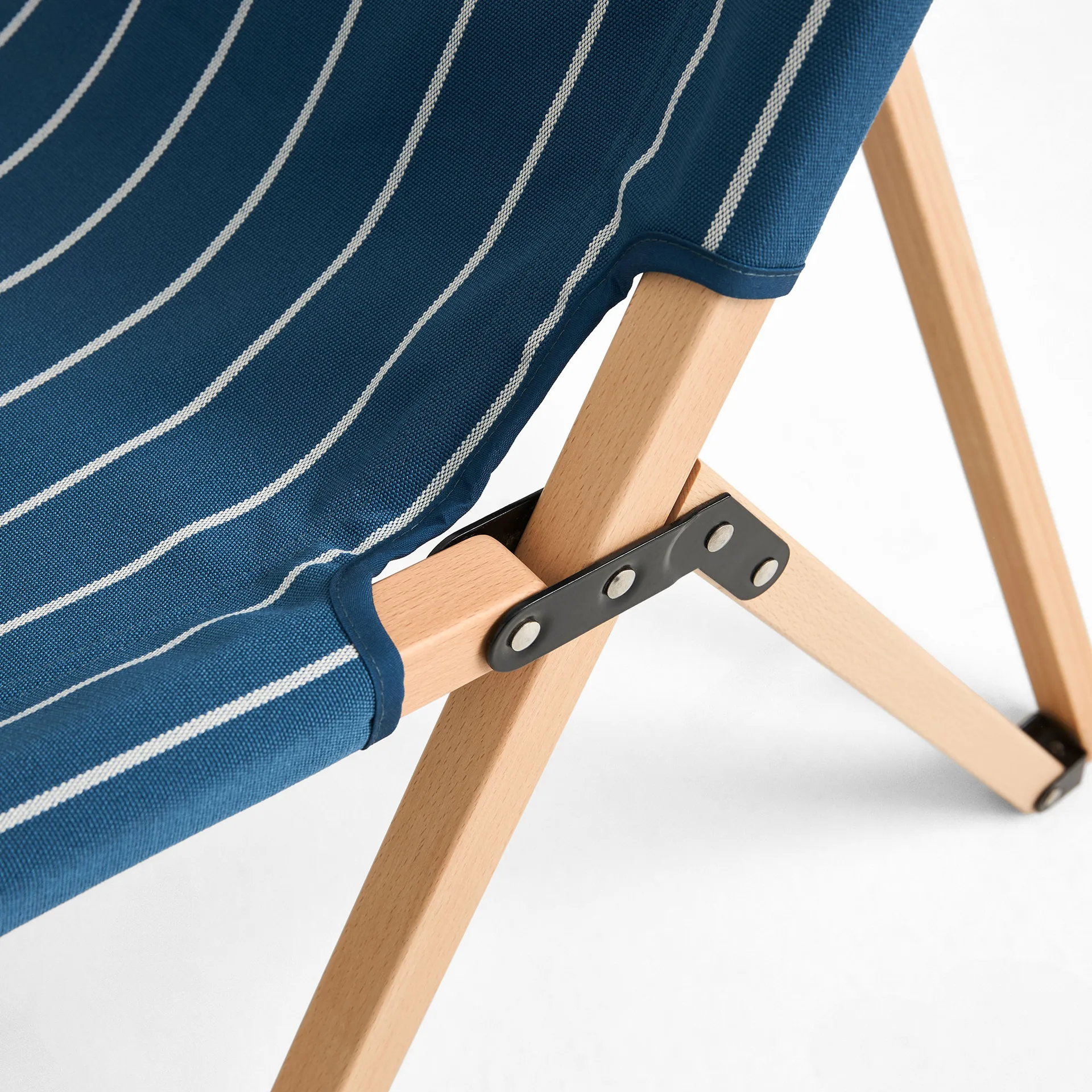 Outdoor Market klapstoel, Blauw-beige HAY