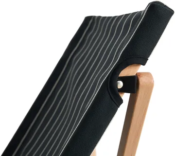 Outdoor Market klapstoel - Zwart-beige - HAY