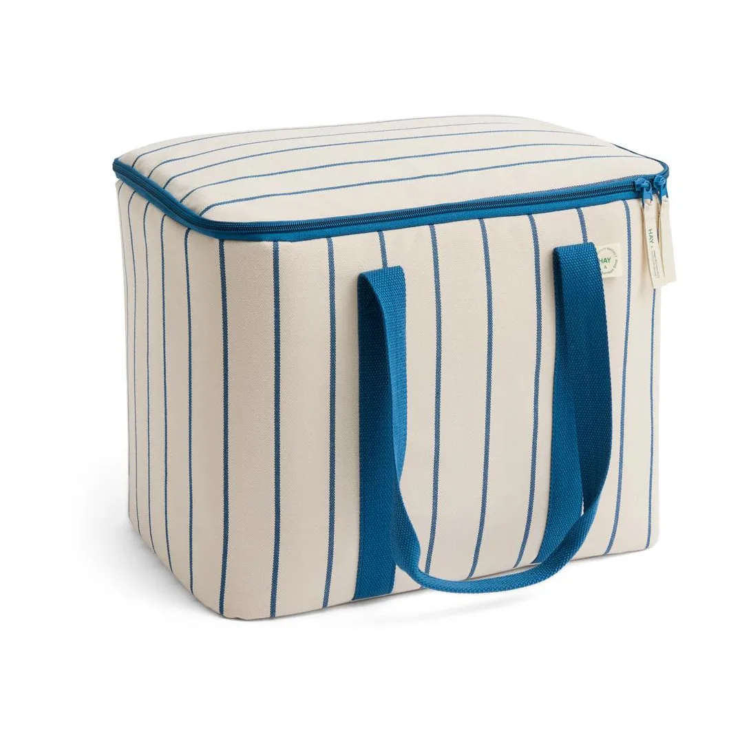 Outdoor Market koeltas, Blauw-beige HAY