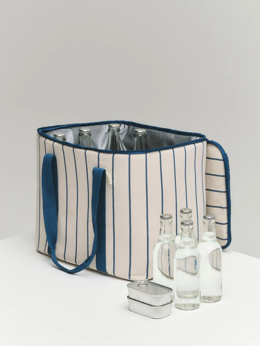 Outdoor Market koeltas, Blauw-beige HAY