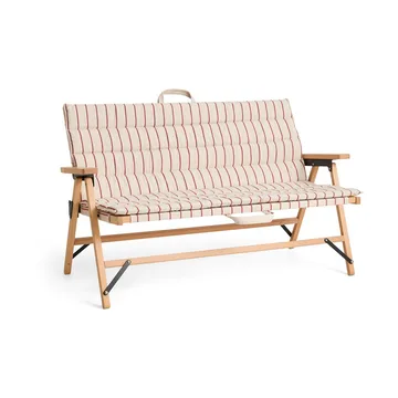 Outdoor Market kussen voor bank - Beige-rood, 2-zits - HAY