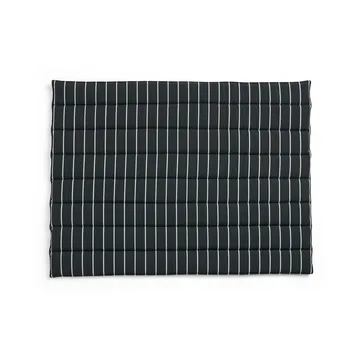 Outdoor Market kussen voor bank - Zwart-beige, 2-zits - HAY