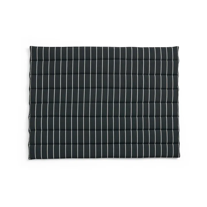 Outdoor Market kussen voor bank - Zwart-beige, 2-zits - HAY