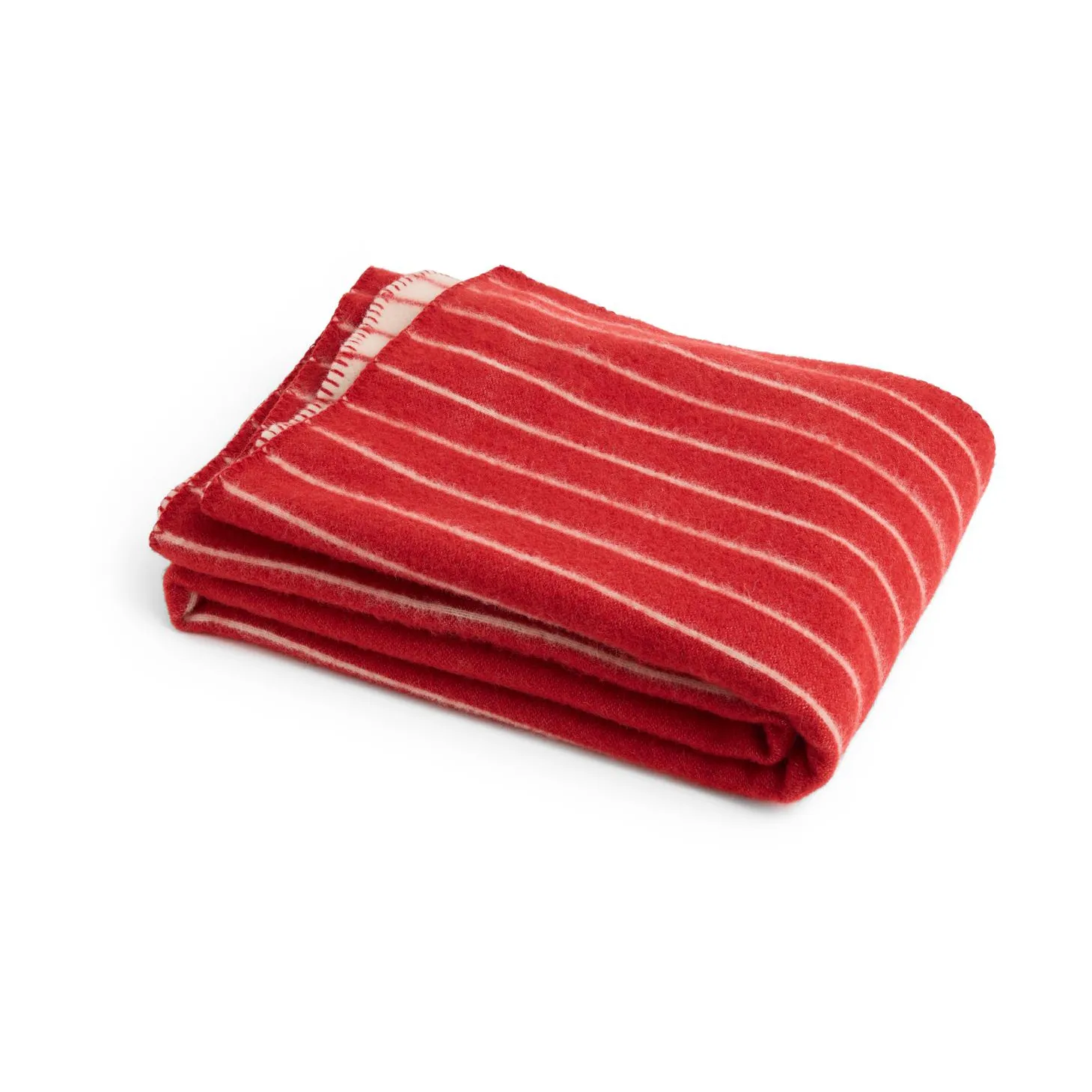 Outdoor Market plaid, Beige-rood, 130×180 cm HAY