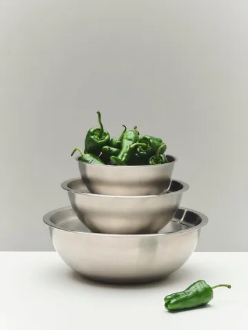 Outdoor Market serveerschaal met deksel - Roestvrij staal, large - HAY