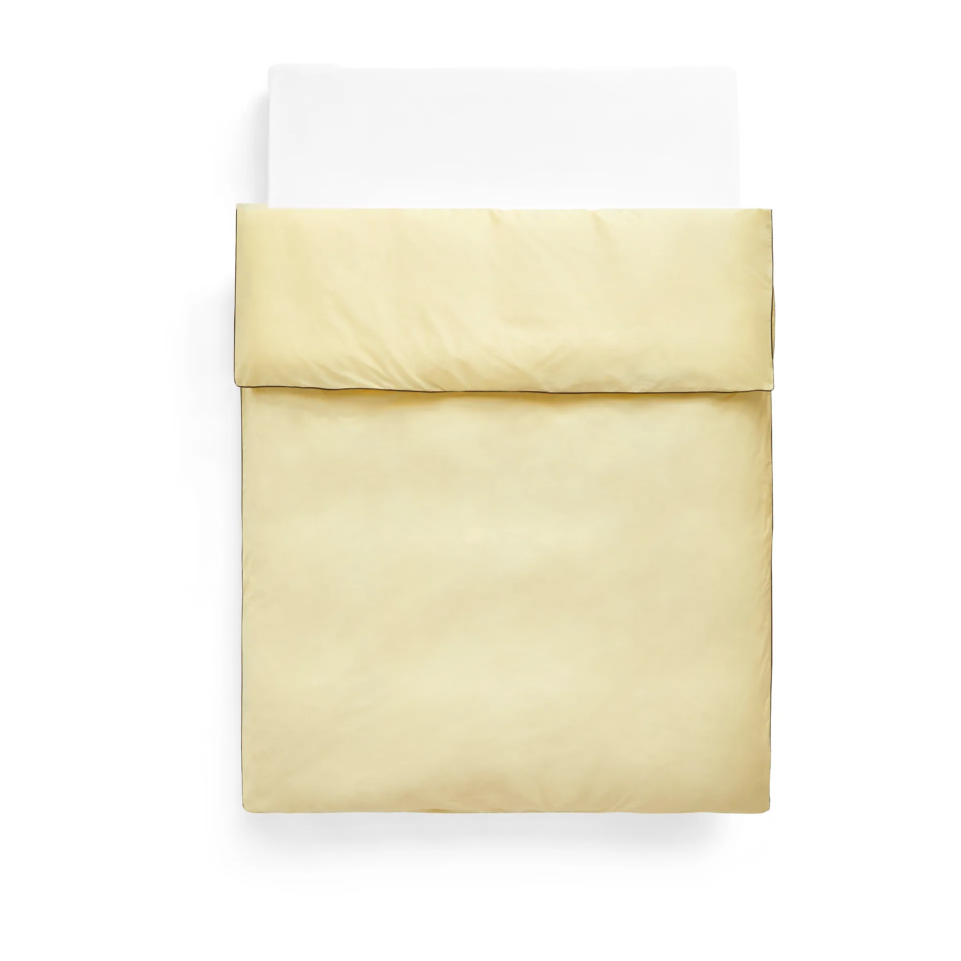 Outline dekbedovertrek 150x210 cm, Soft yellow HAY