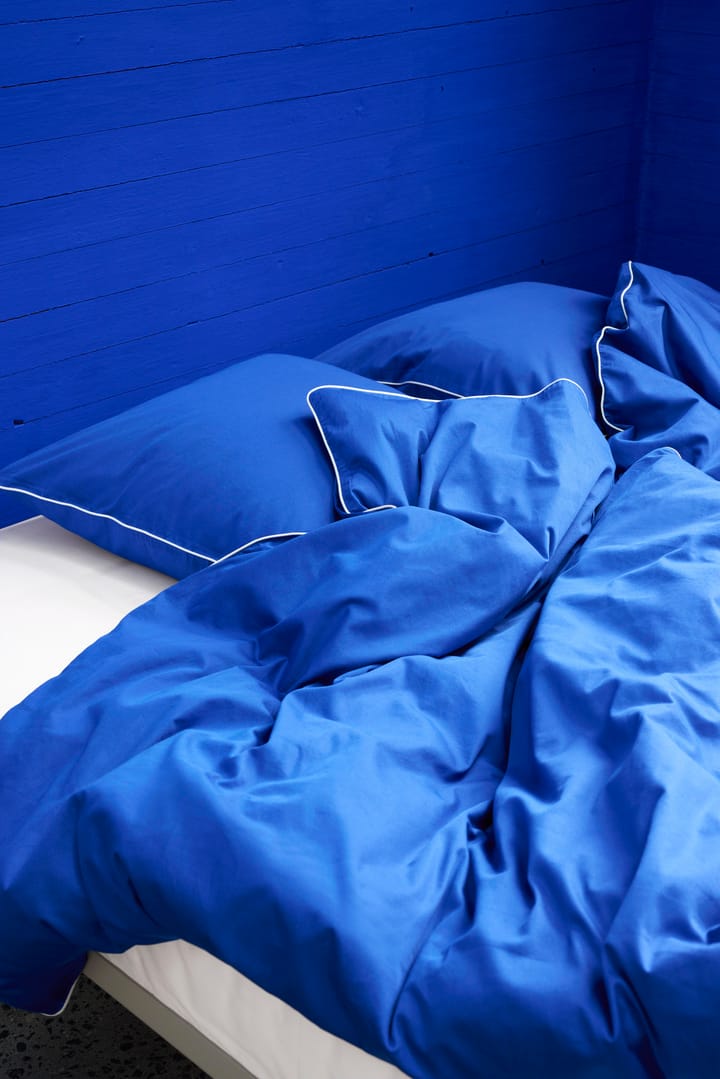 Outline dekbedovertrek 150x210 cm, Vivid blue HAY