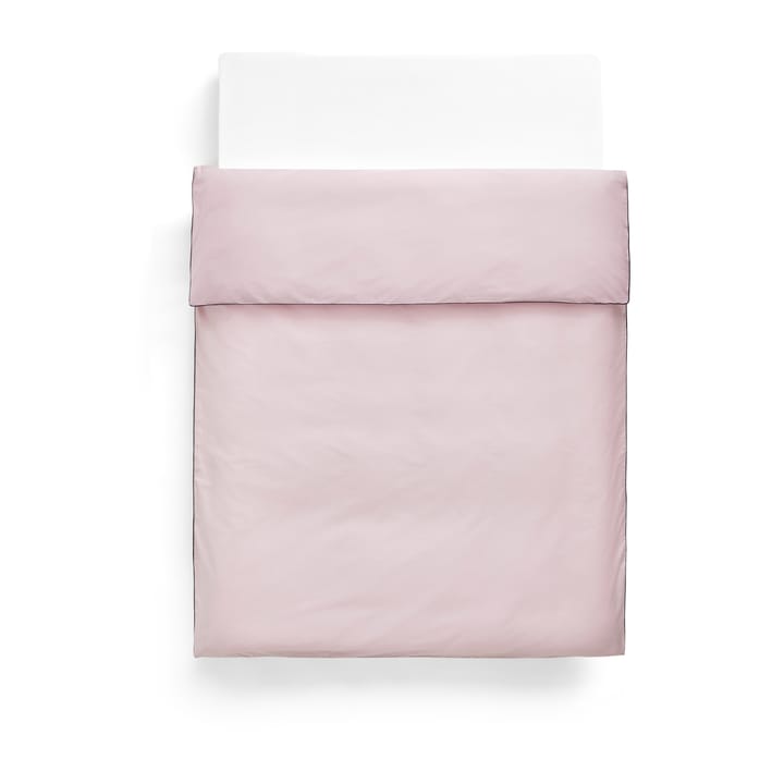 Outline dekbedovertrek 220x220 cm - Soft pink - HAY