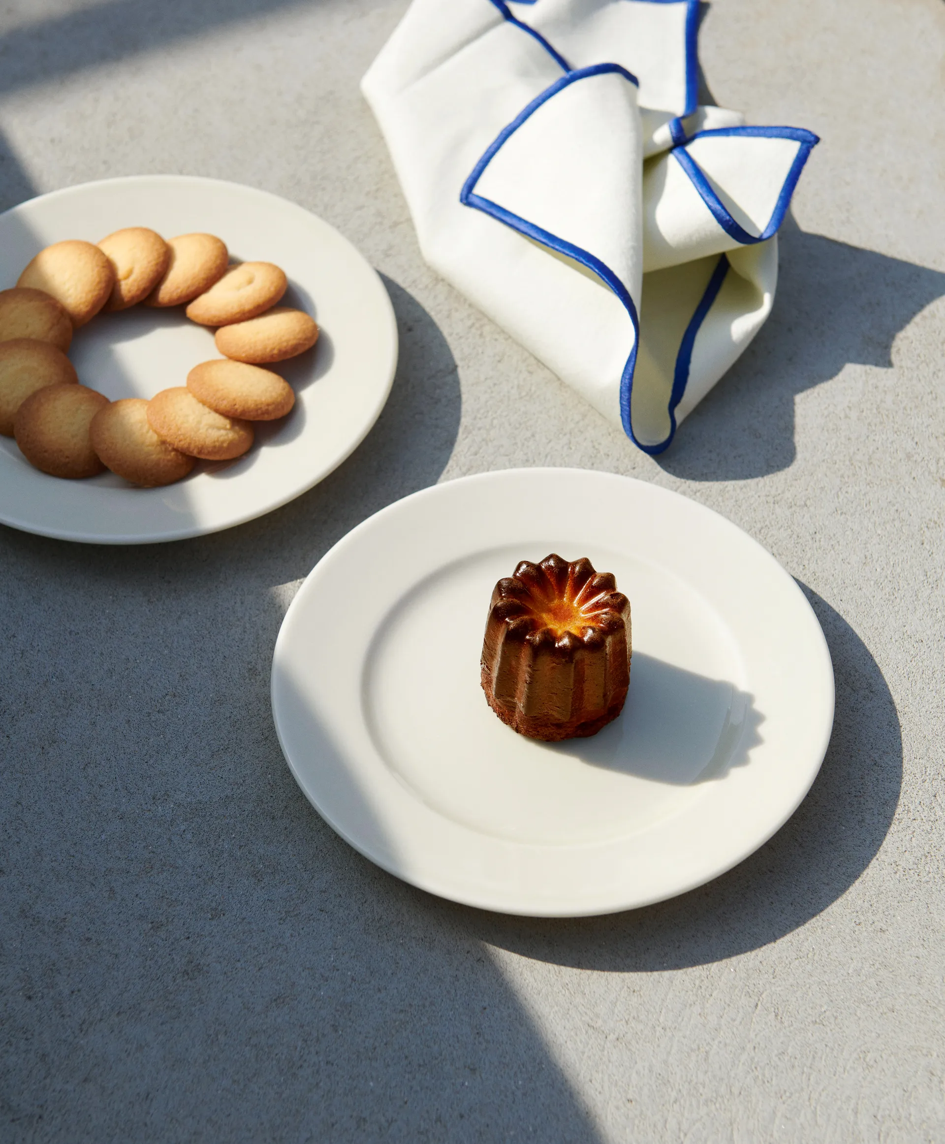 Outline stoffen servet 4-pack, Cream HAY