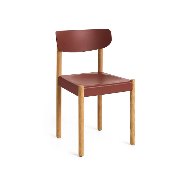 Pack Chair 10 stoel - Geolied eiken-hull red - HAY