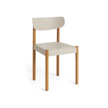 Pack Chair 10 stoel - Geoliede eik-chalk grey - HAY
