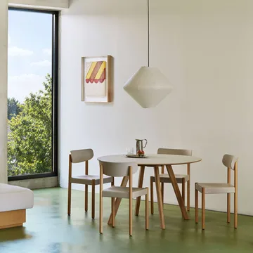 Pack Chair 10 stoel - Geoliede eik-chalk grey - HAY