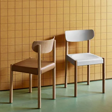 Pack Chair 10 stoel - Geoliede eik-chalk grey - HAY