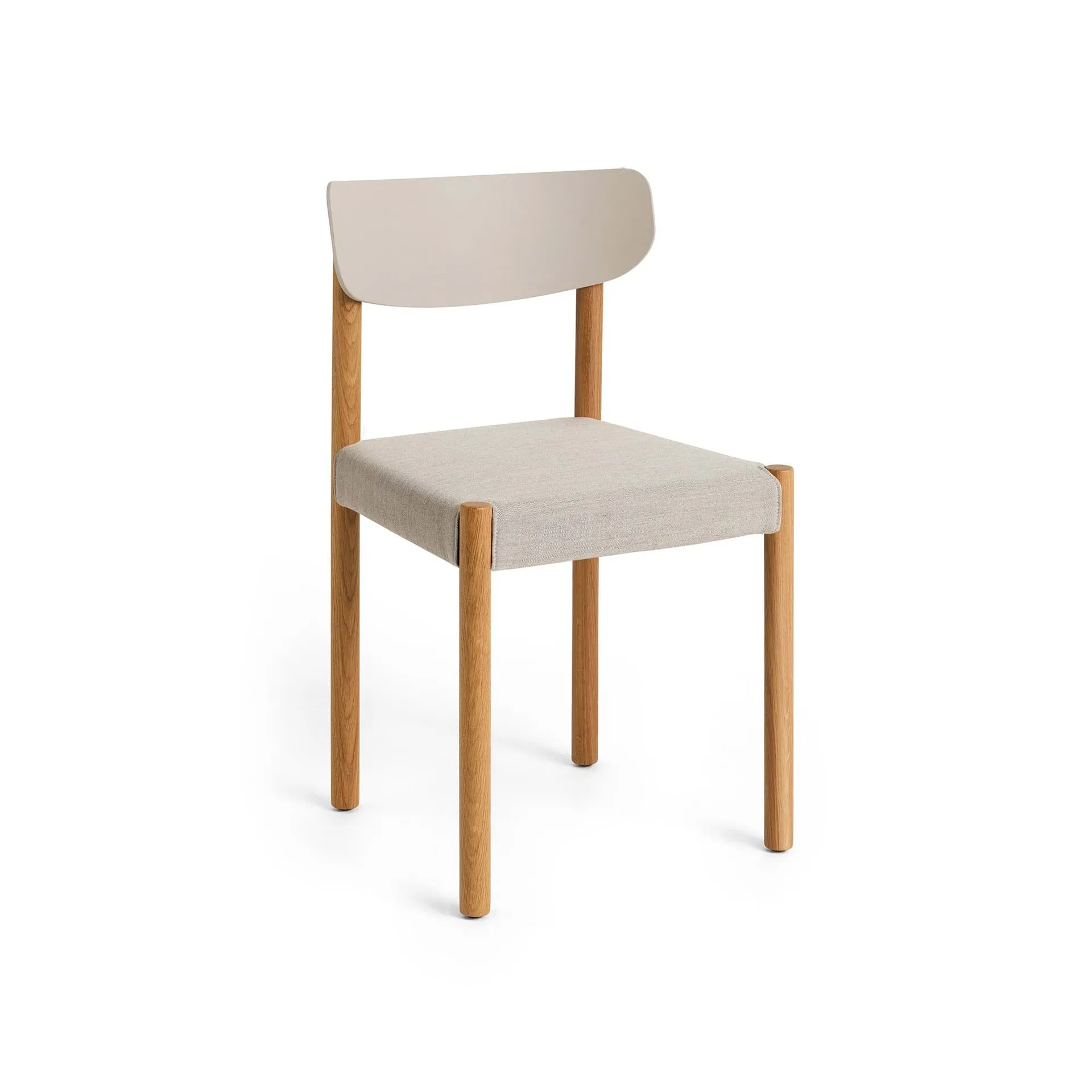Pack Chair 11 stoel, Geolied eik-chalk grey-Remix 126 HAY