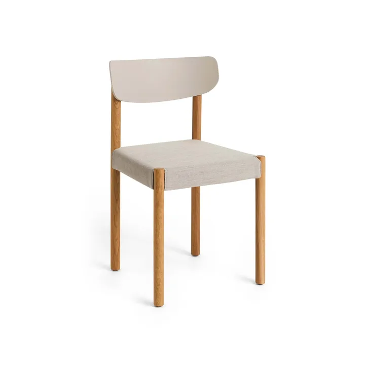Pack Chair 11 stoel - Geolied eik-chalk grey-Remix 126 - HAY