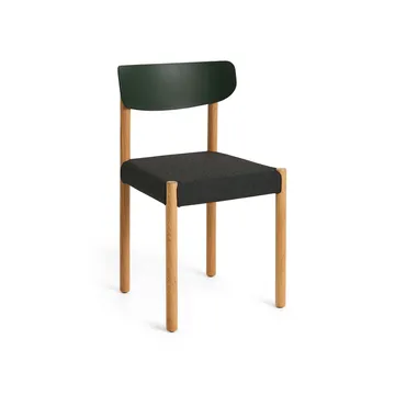 Pack Chair 11 stoel - Geolied eik-palm green-Remix 973 - HAY