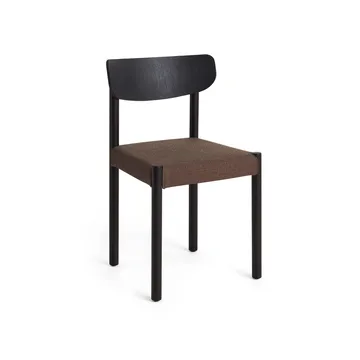 Pack Chair 11 stoel - Iron black eik-Remix 356 - HAY
