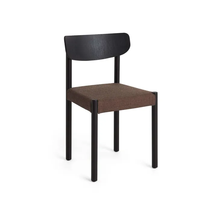 Pack Chair 11 stoel - Iron black eik-Remix 356 - HAY