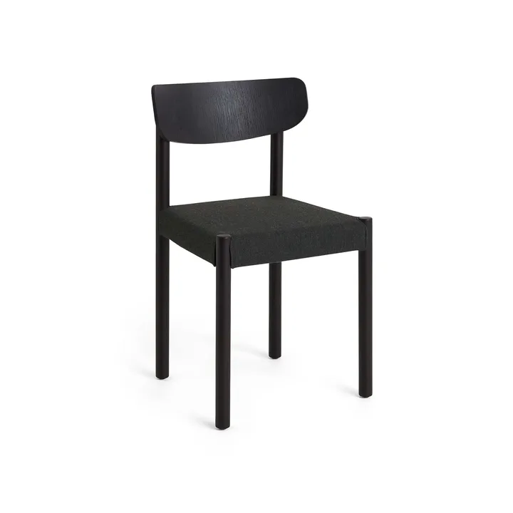 Pack Chair 11 stoel - Iron black eik-Remix 973 - HAY