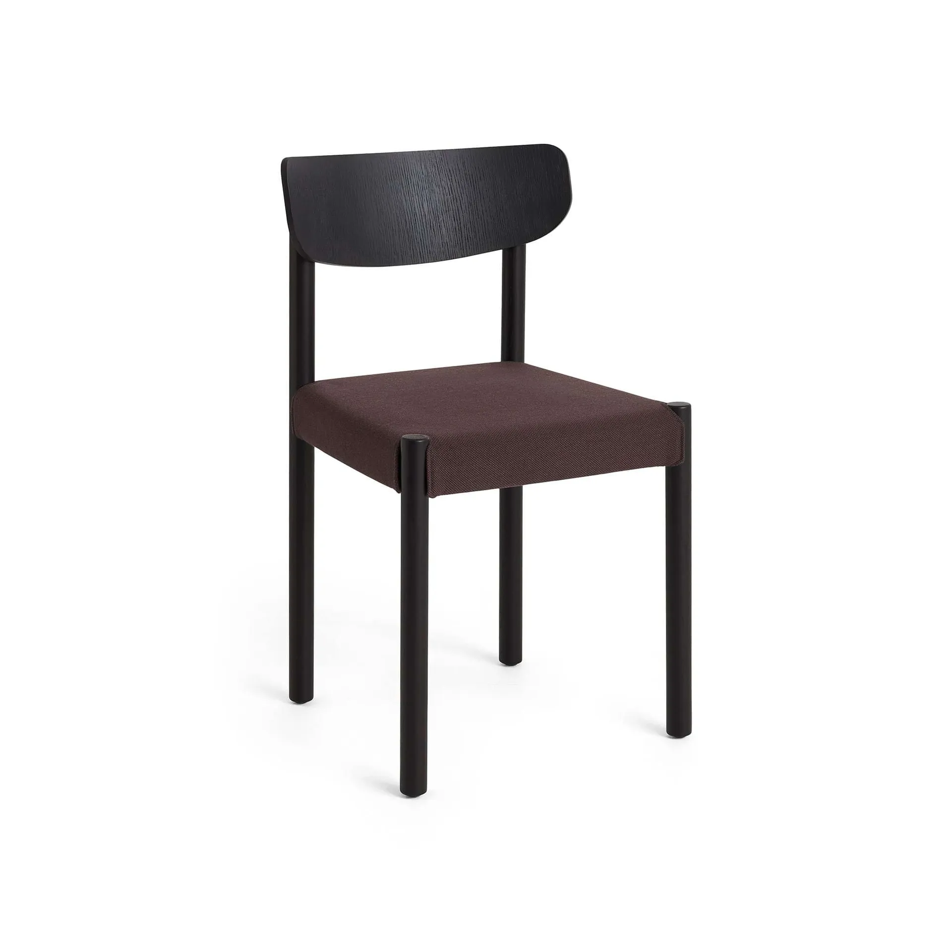Pack Chair 11 stoel, Iron black eik-Steelcut 695 HAY